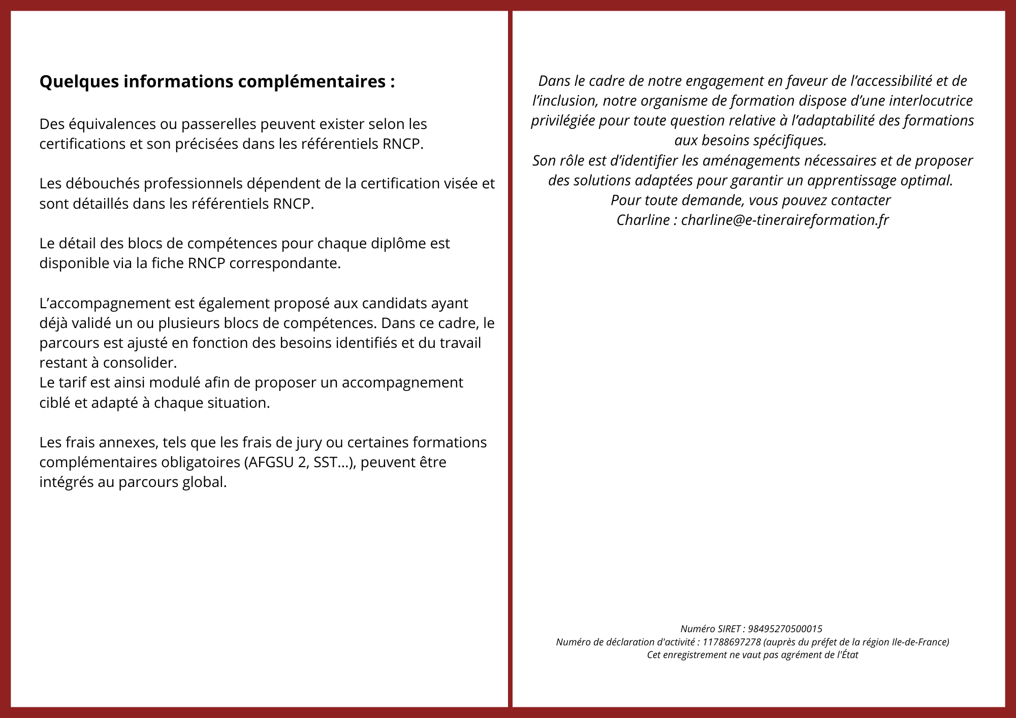 Dernière page